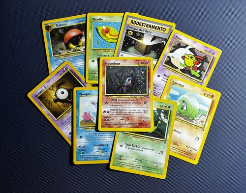 Lotto carte pokemon - carte, vintage