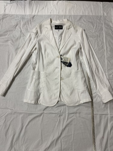 Tailleur bianco armani jeans - bianco,