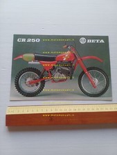 Beta CR 250 Cross 1979 depliant italiano originale