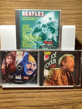 Lotto 3 CD live: Beatles Stockholm/USA 1963-65 + Joe Cocker + 50 Anni di Rock 