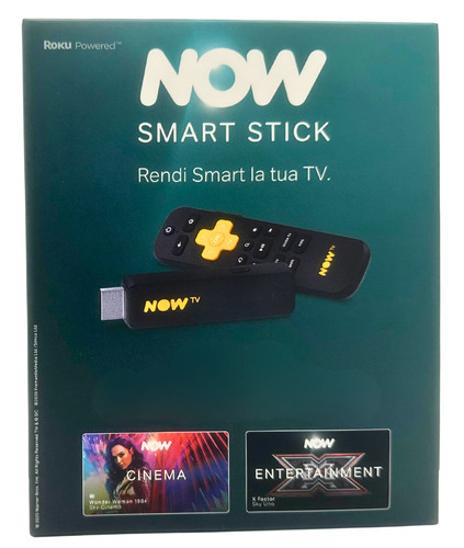 Chiavetta roku smart stick - roku, now
