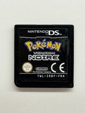 Pokemon Noir (Versione Nera) - Nintendo DS Cartuccia Adesivo Francese PAL Multi