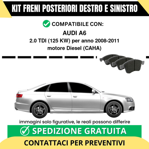 Pastiglie freno posteriori - pastiglie,