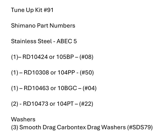 Kit messa punto 91 - kit,