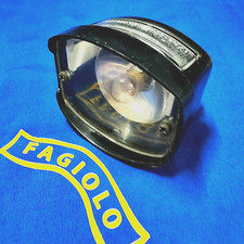 FANALE TARGA RETROMARCIA TRATTORI-FIAT-OM-ROULOTTE-NERO FANALINO COBO 90x80mm.  