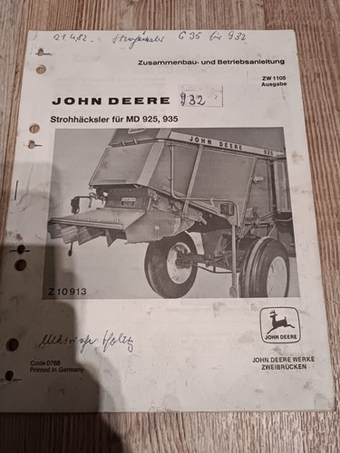 John deere tritapaglia 925 - deere,