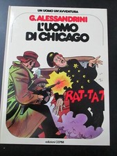UN UOMO UN'AVVENTURA 12 - GIANCARLO ALESSANDRINI L'UOMO DI CHICAGO - CEPIM 1977