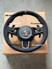 Volante Porsche in pelle nera