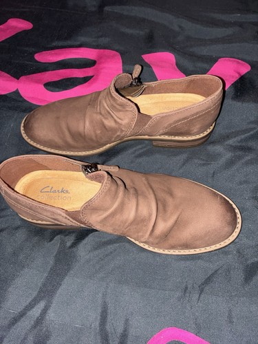 Clarks brown leather - clarks,