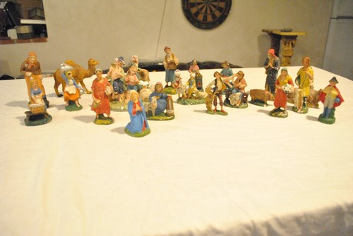 Statuine presepe terracotta - statuine,