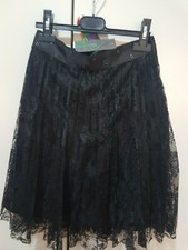 gonna nera benetton taglia 40
