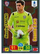 PANINI ADRENALYN XL CALCIATORI 2019-2020 CARD N. 402 CRAGNO (GUANTO D'ORO)