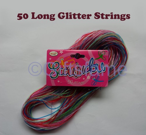 Corde scoubidou glitter - corde,