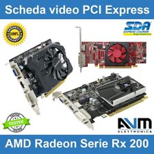 Scheda video PCI Express ATI AMD Radeon R5 235 R7 250 R7 240 HDMI GDDR5 PCIe