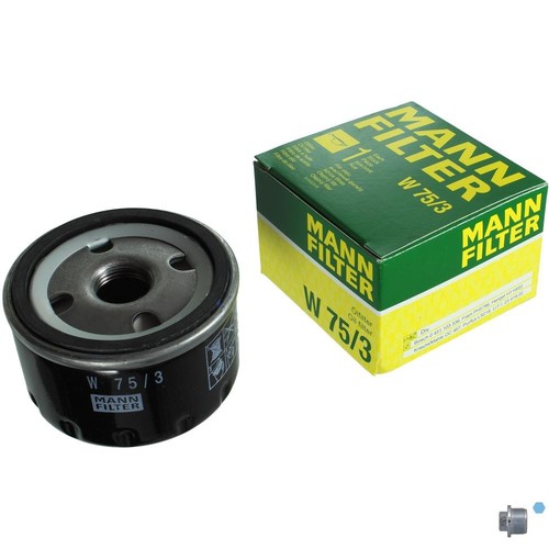 Filtro olio mann con vite - olio,