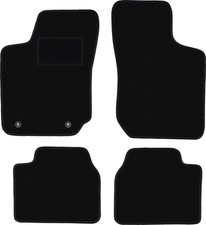 Tappetini in velluto Nero Opel Tigra A 1994-2002 Set da 4 Pezzi