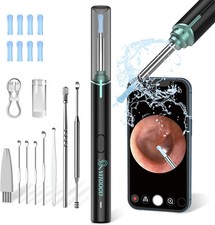 Otoscopio 1920P HD Pulizia Orecchie Cerume Telecamera per iPhone iPad e Android