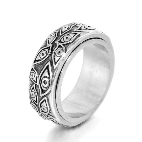 Anello vintage god - eye, spinner