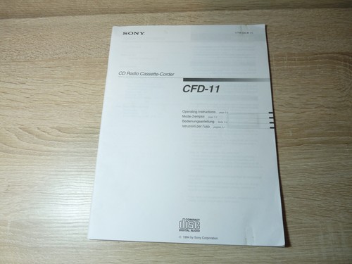 Bedienungsanleitung sony - sony, cd
