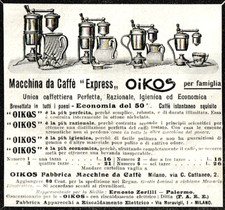 PUBBLICITA' 1912 OIKOS