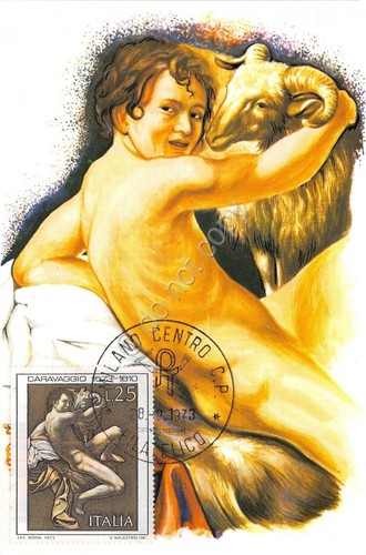 Cartolina maximum caravaggio - maximum,