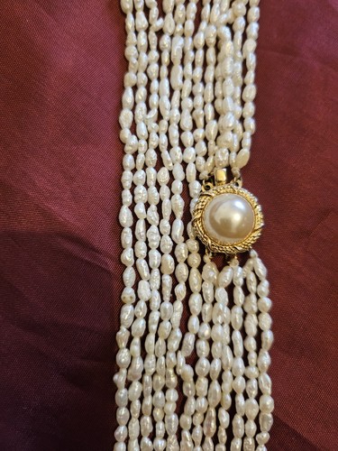 Collana vere perle - collana, acqua
