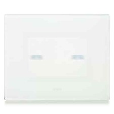 AVE Placca 2 comandi in vetro