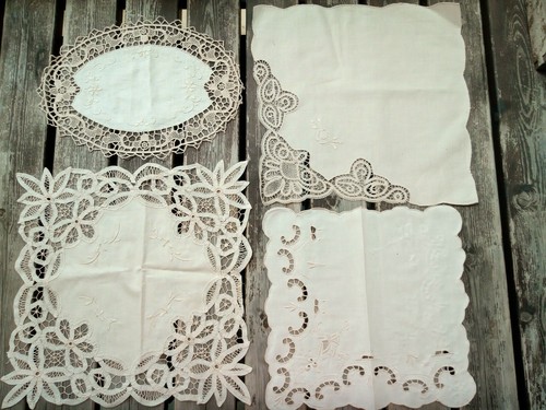 Vintage lace embroidered - vintage,