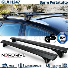 Barre Portatutto Per Mercedes GLA H247 ORIGINALI Nordrive Nere EVOS Silenzio TÜV