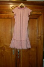 Patrizia Pepe, Vestito donna, Rosa riga grigia, Cotone, Tg 2, usato