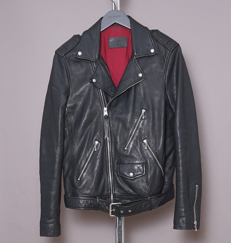 All saints giacca pelle uomo - saints,