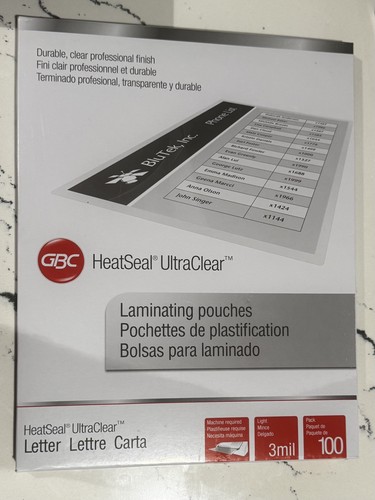 Gbc heatseal ultrachiaro - gbc,