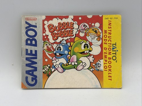 Game boy gameboy notice manual - game,