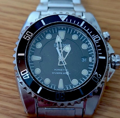 Seiko kinetic diver - diver, 200m