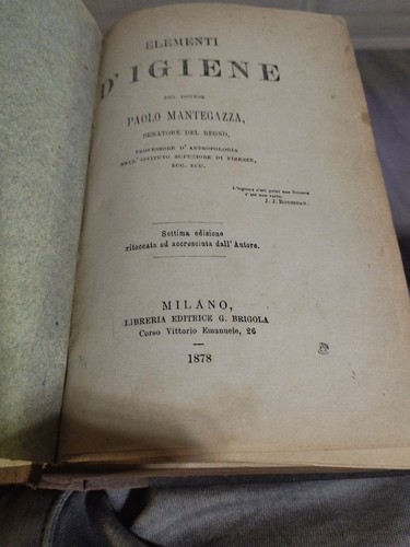 Elementi igiene dottor - elementi, d'igiene