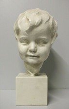 ANTICA PORCELLANA TESTA DI BAMBINO Gerhard Schliepstein ROSENTHAL GERMANY 1950