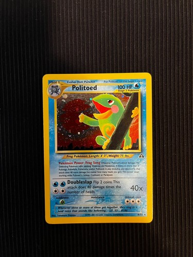 Politoed holo neo - politoed,