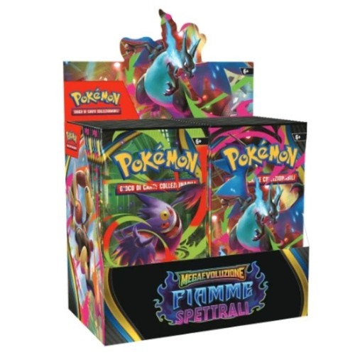 Pokémon box bustine - box, fiamme