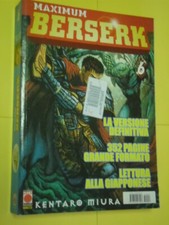 BERSERK MAXIMUM GIGANTE N° 6 -C- con bollino- di kentaro miura- PANINI COMICS