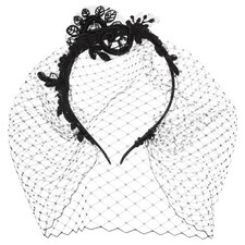 Cerchietto Da Sposa Con Velo