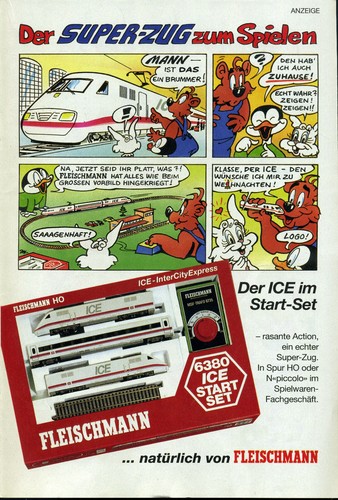 Fleischmann super treno - fleischmann, il