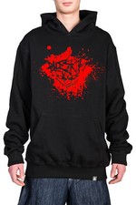 Felpa cappuccio baggy The blueskin Monster skate hip hop  fbs23