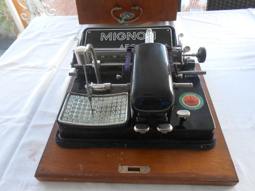 Maquina escribir mignon - escribir,