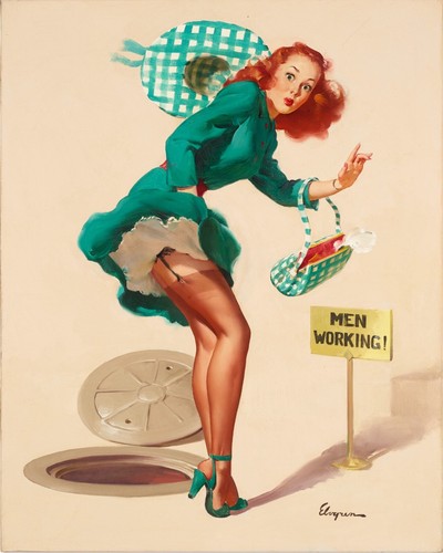 Elvgren bolles pinup - elvgren, o