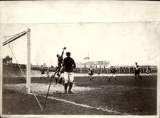 Cartolina calcio calciatore