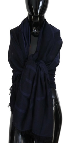 Ferre scialle lana blu - gf,