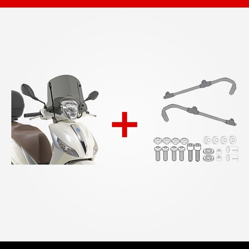 Kit givi 5612s cupolino - givi, +