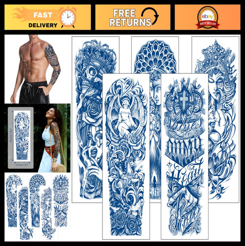 Fogli tatuaggi realistici - fogli,