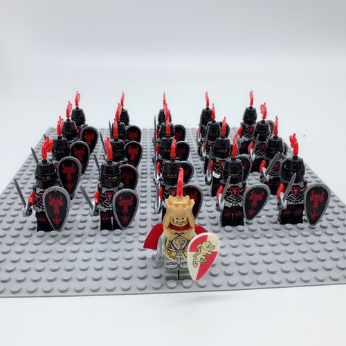 Lotto minifigure cavalieri - minifigure,