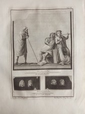 Incisione Ercolano 1750 -